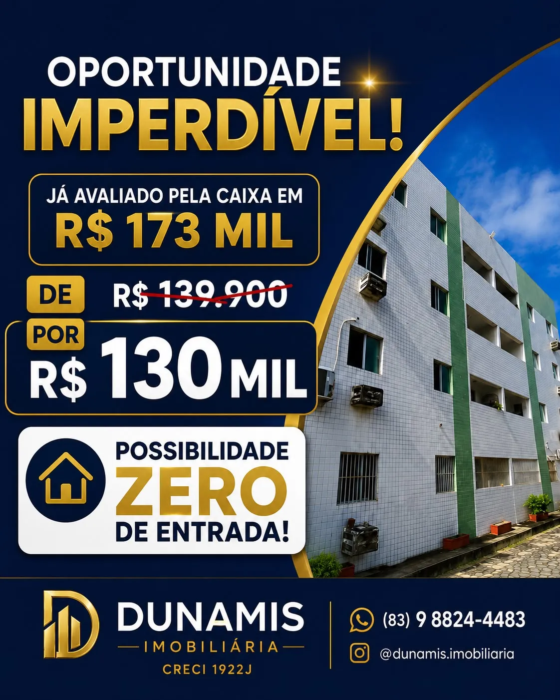 POSSIBILIDADE DE ZERO DE ENTRADA - VALENTINA